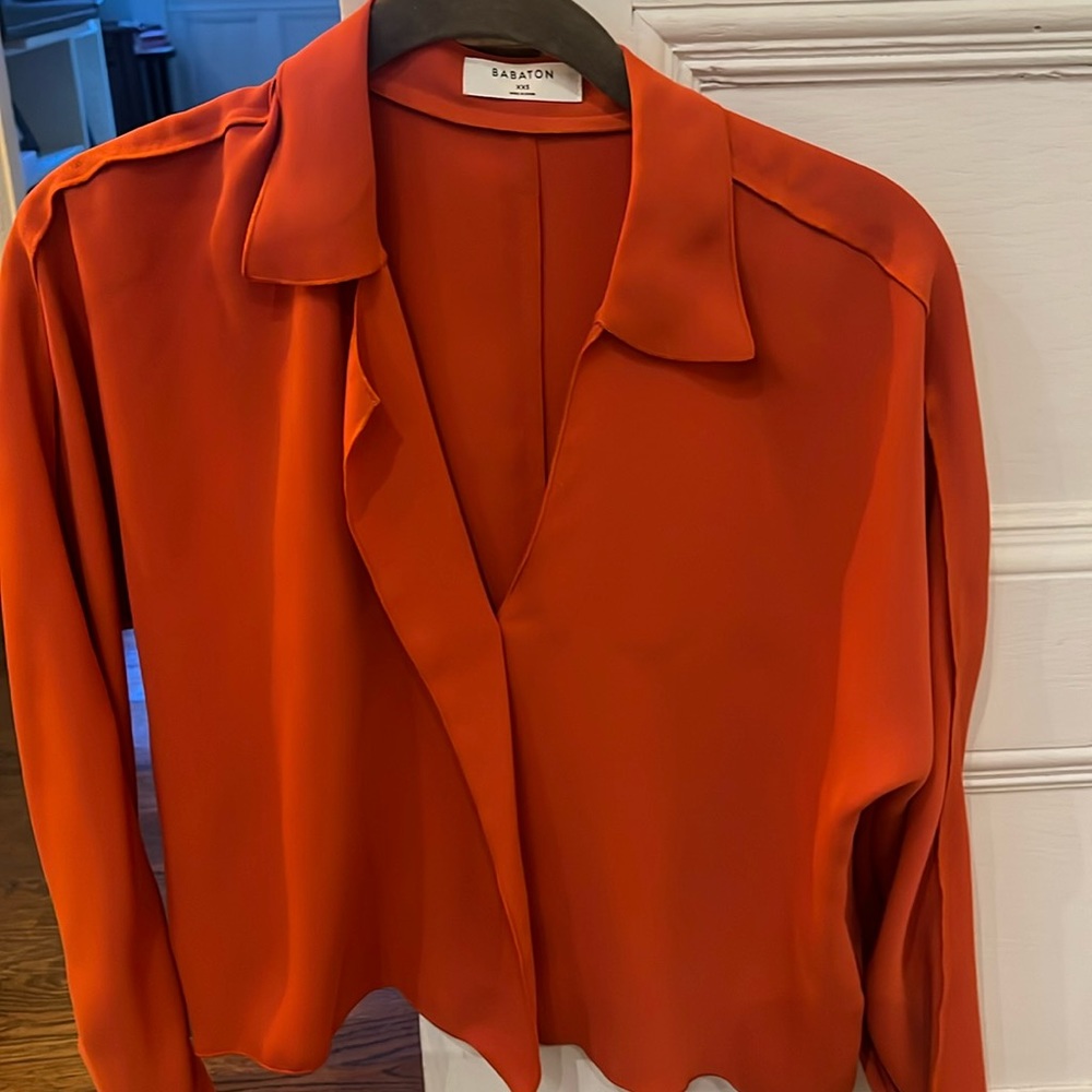 Collared blouse from Aritzia. Good condition
